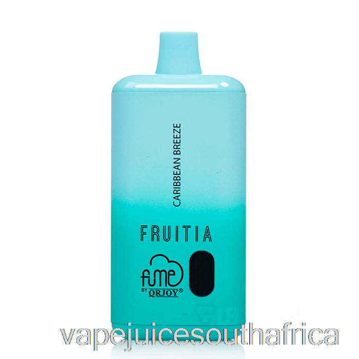 Vape Juice South Africa Fruitia X Fume 8000 Disposable Caribbean Breeze